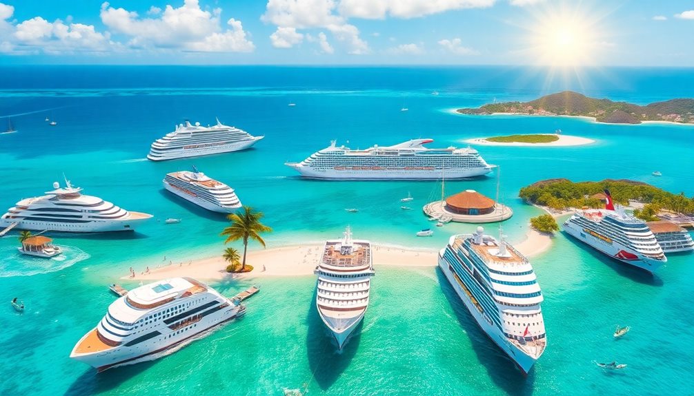 diverse caribbean cruise options