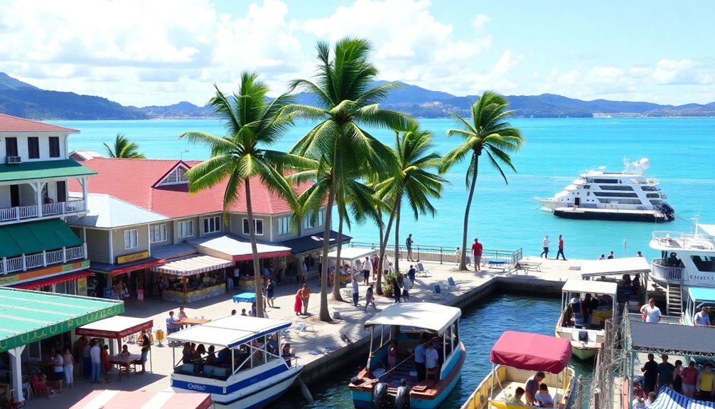 george town cruise port overview