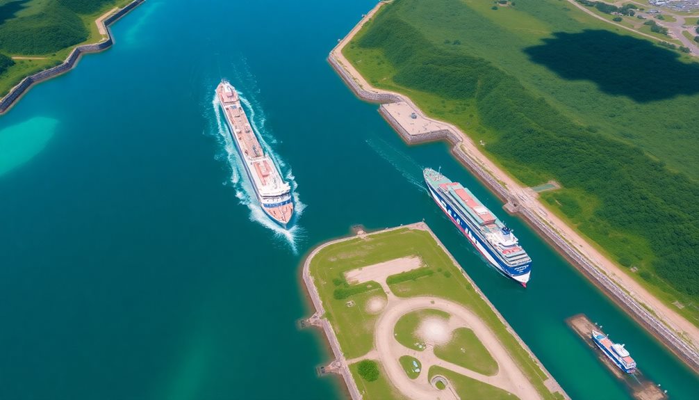 panama canal transit differences