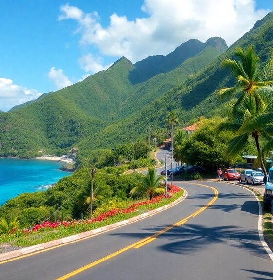 scenic drives in st lucia