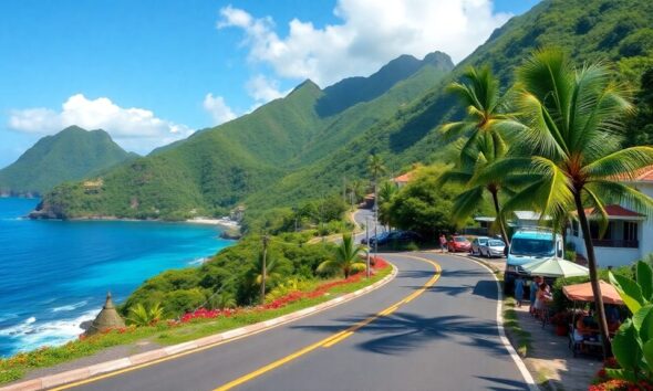 scenic drives in st lucia