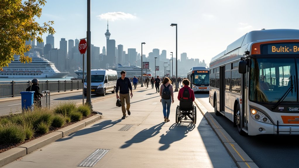 accessible cruise port amenities