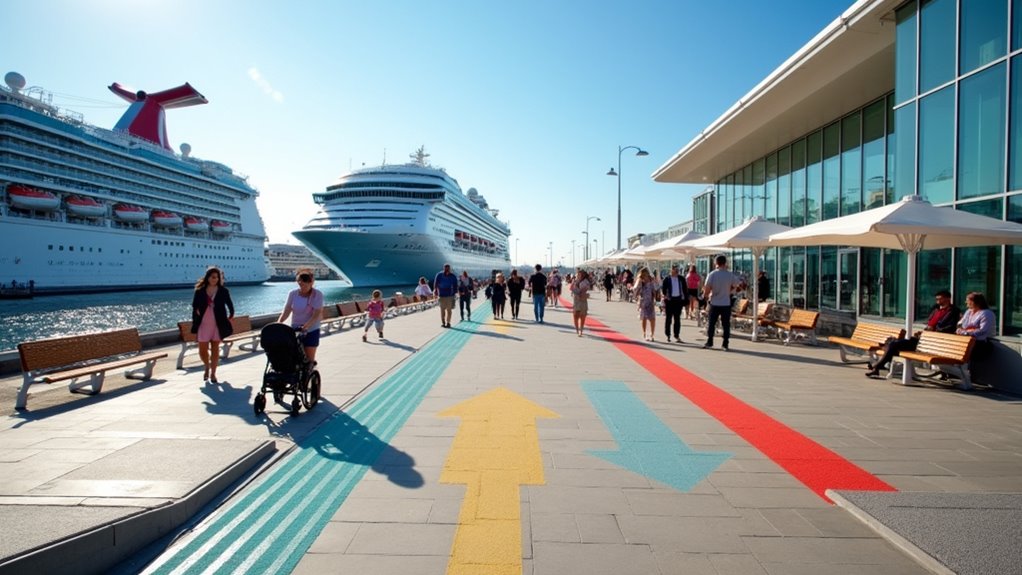 accessible family friendly port