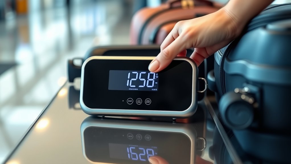 accurate portable luggage scale