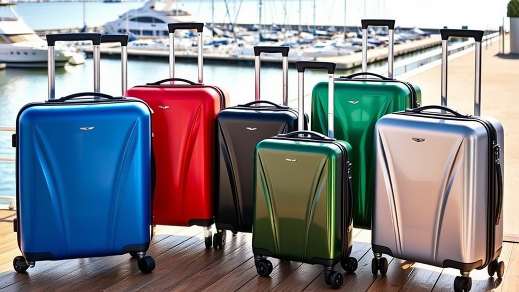 affordable stylish cruise luggage