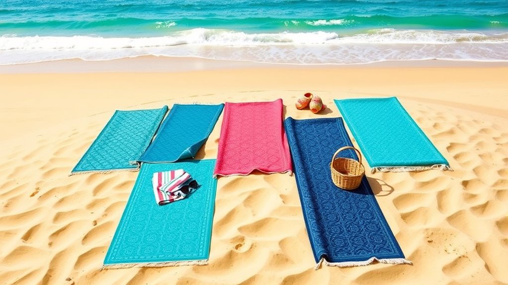 beach sandproof mat reviews