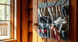 cabin shoe storage solutions