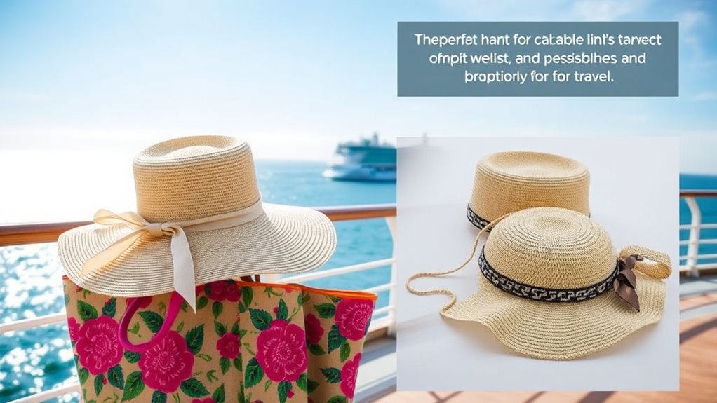 choosing comfortable packable hats