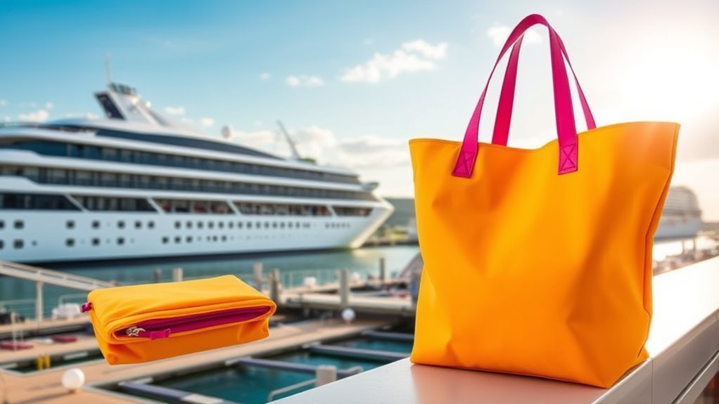choosing compact cruise tote