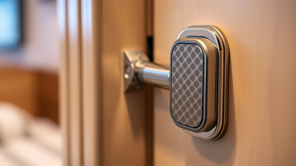choosing cruise cabin door lock