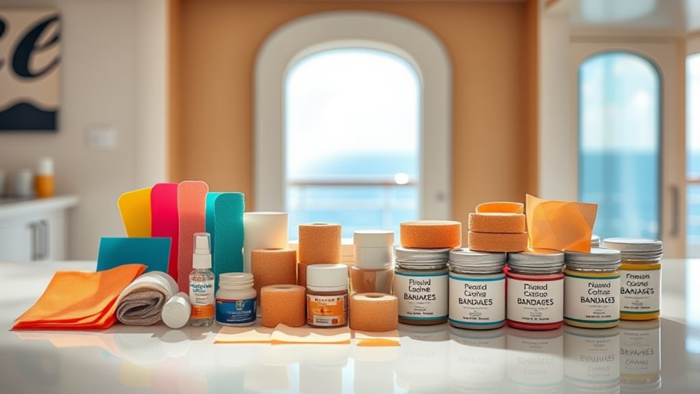 choosing cruise wound supplies