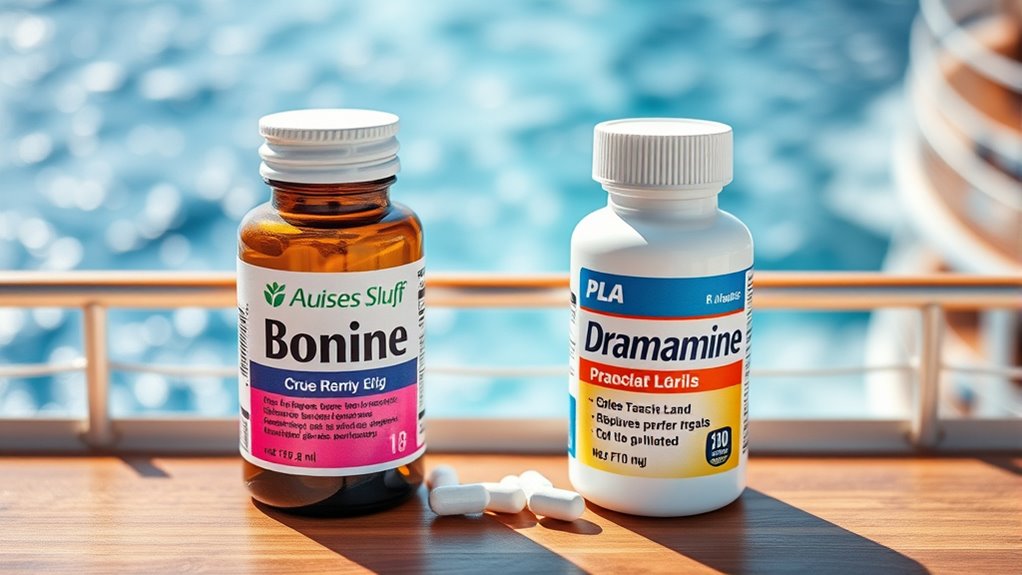 choosing motion sickness medication