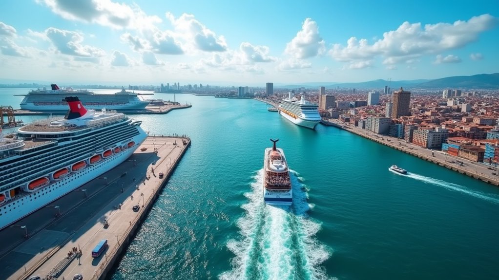civitavecchia s growing cruise traffic