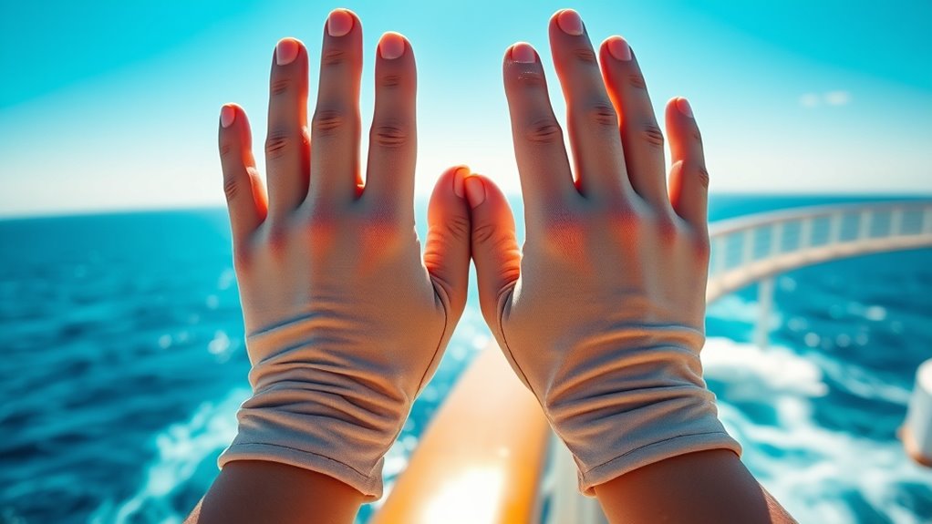comfortable supportive cruise gloves