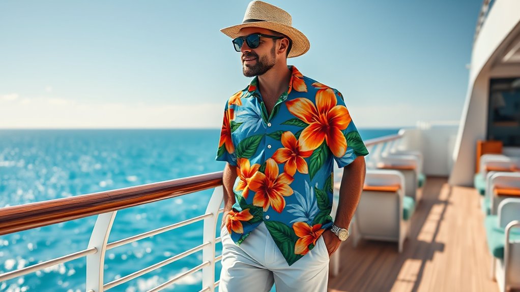 comfortable vibrant cruise shirts