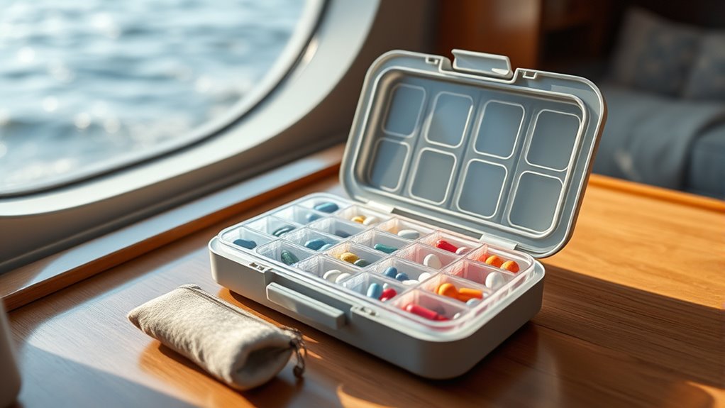 compact lightweight secure organizer