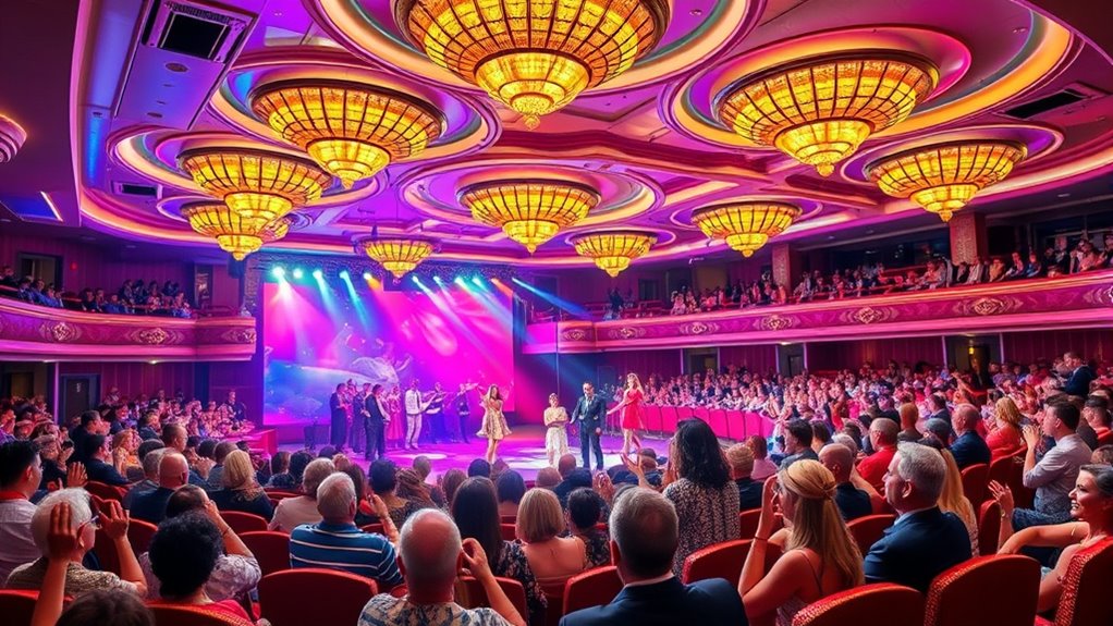complimentary live entertainment options