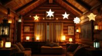 cozy cabin nightlight options