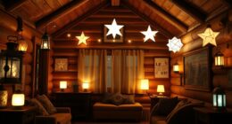 cozy cabin nightlight options