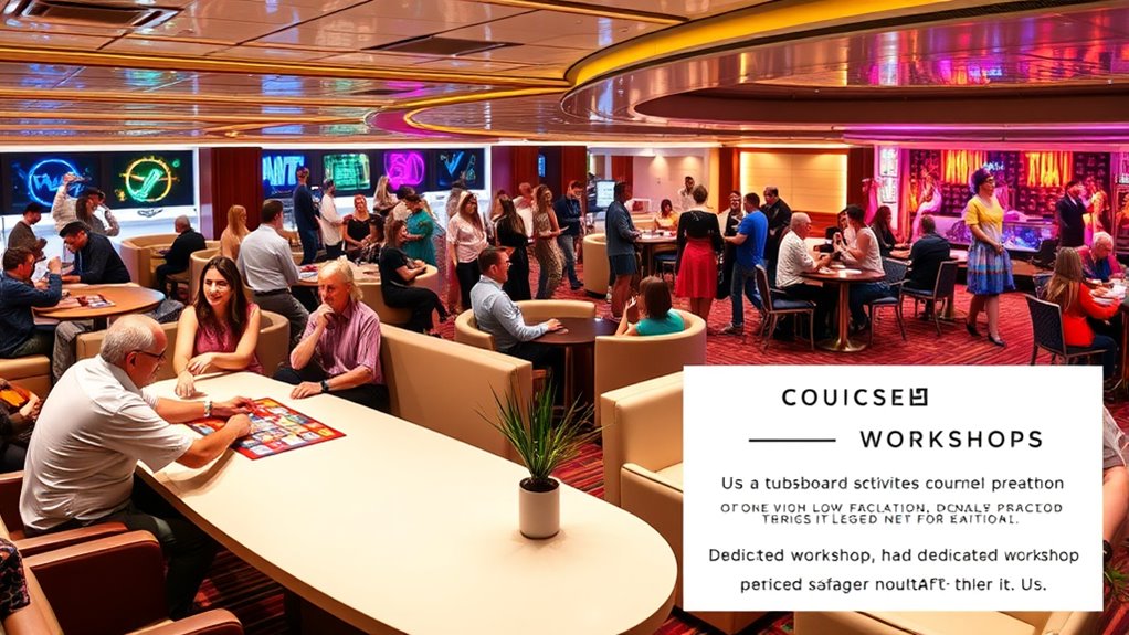 cruise activities and events