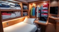 cruise cabin organization tips