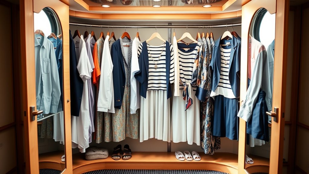 cruise capsule wardrobes
