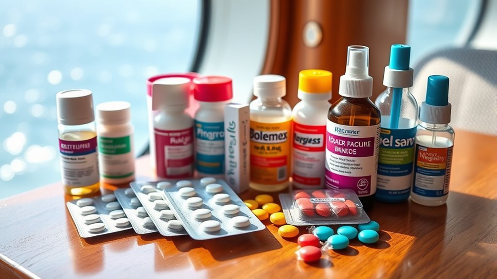 cruise cold medicine essentials