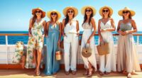 cruise fashion stylish comfortable outfits