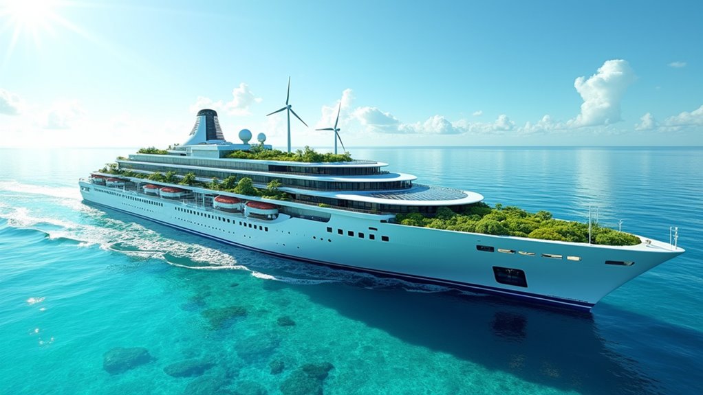 cruise industry embraces green technologies