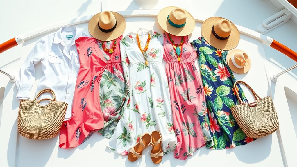 cruise outfit mix and match