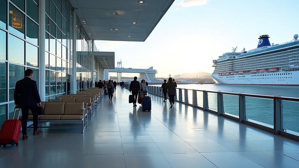 cruise port passenger facilities