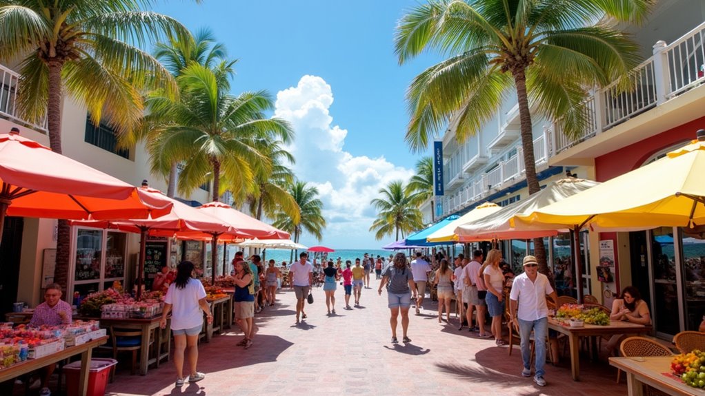 cruise port shopping dining