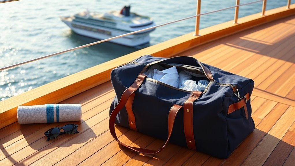 cruise ready durable organized bag