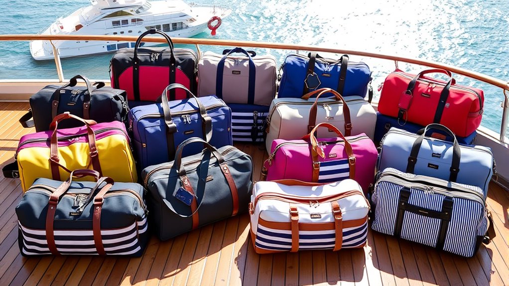 cruise ready stylish duffel bags
