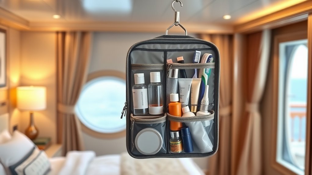 cruise ready toiletry organizer