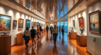 cruise ship art exhibits