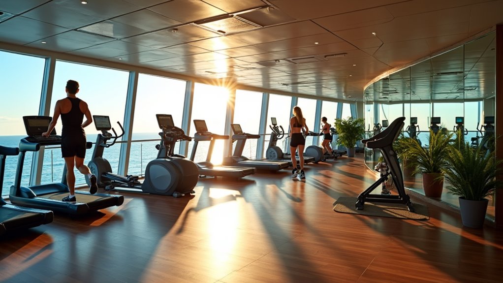 cruise ship fitness amenities
