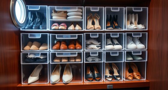 cruise shoe organizer options