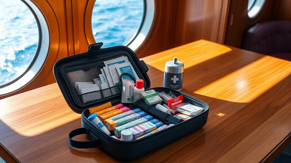 cruise travel first aid