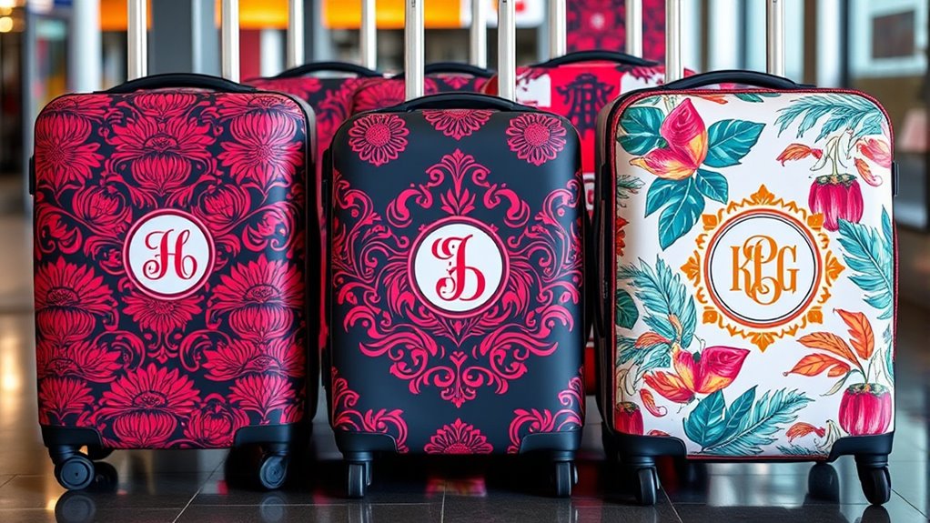 customized cruise luggage covers