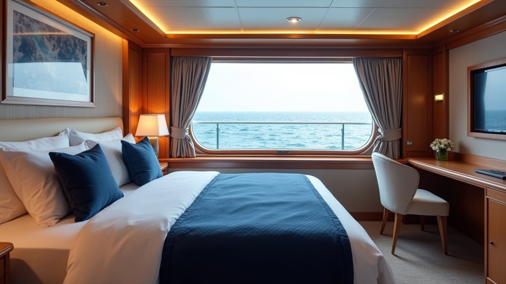 different cruise cabin options