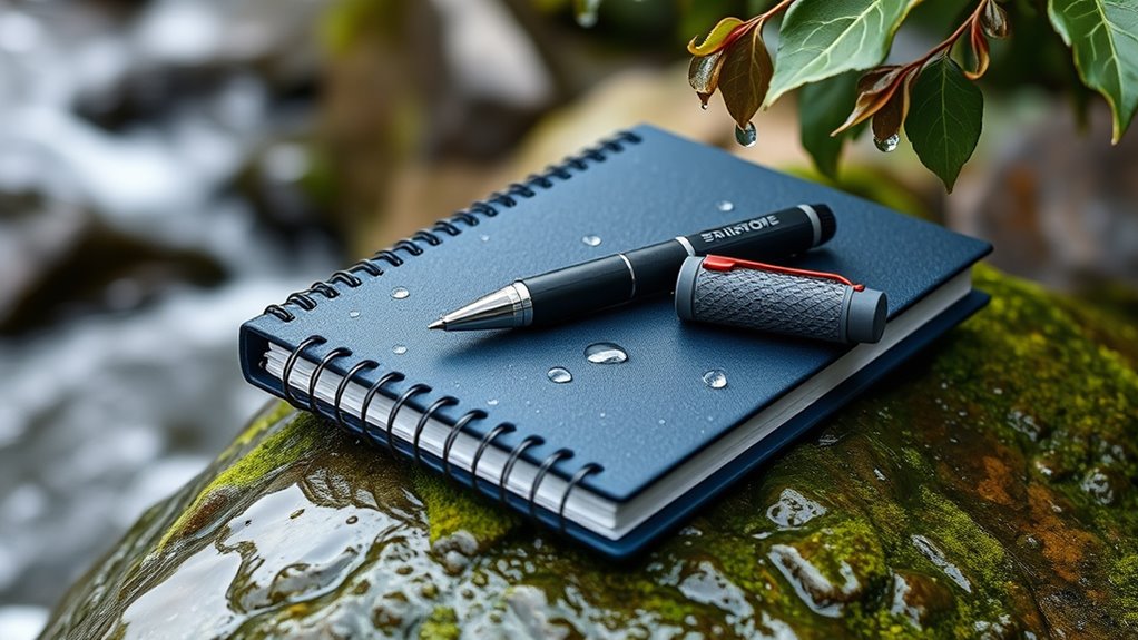 durable travel waterproof notebook