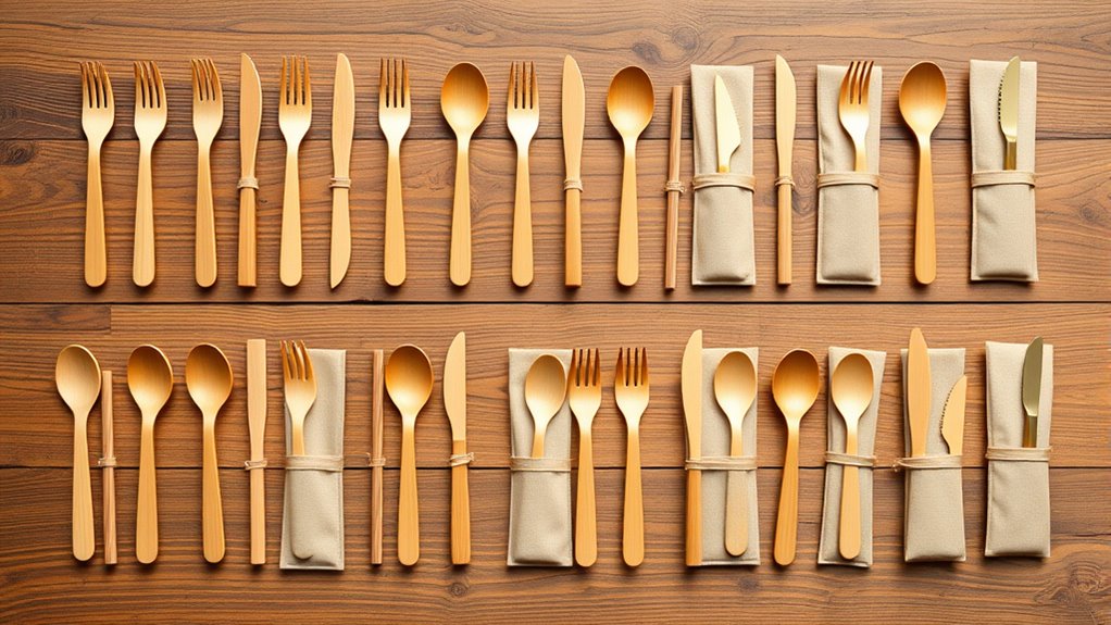 eco friendly bamboo cutlery