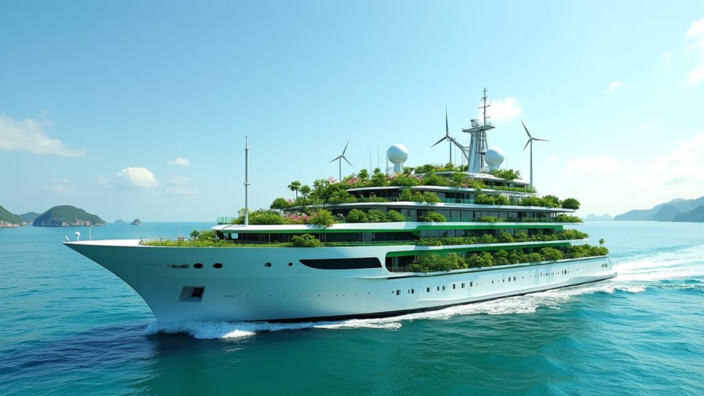 eco friendly energy efficient ships