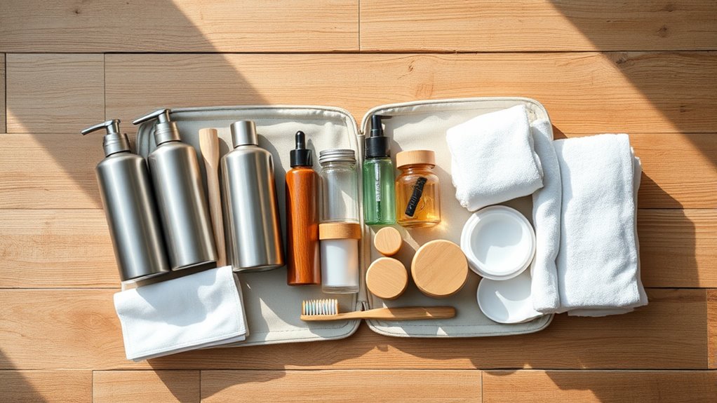 eco friendly plastic free toiletry kits