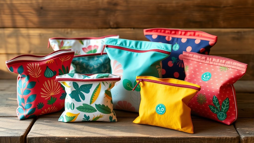 eco friendly reusable snack bags