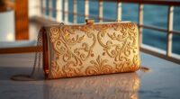elegant cruise evening clutch