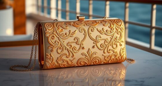 elegant cruise evening clutch