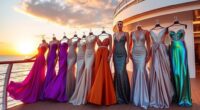 elegant cruise evening dresses