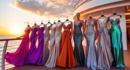 elegant cruise evening dresses